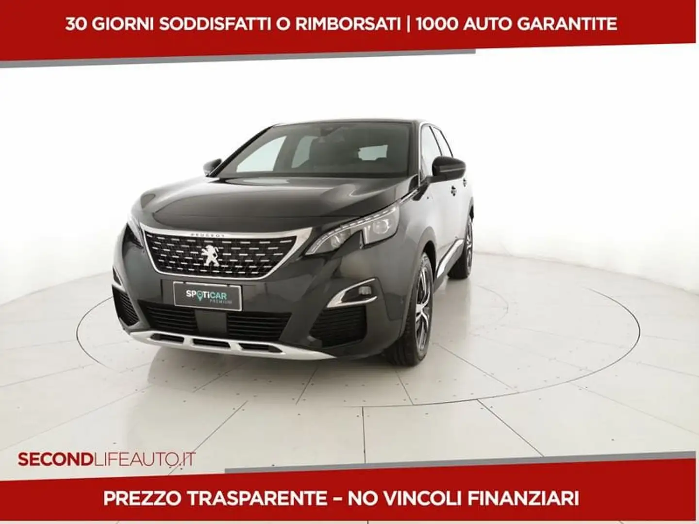 Peugeot 3008 1.5 bluehdi GT Line s&s 130cv eat8 Nero - 1