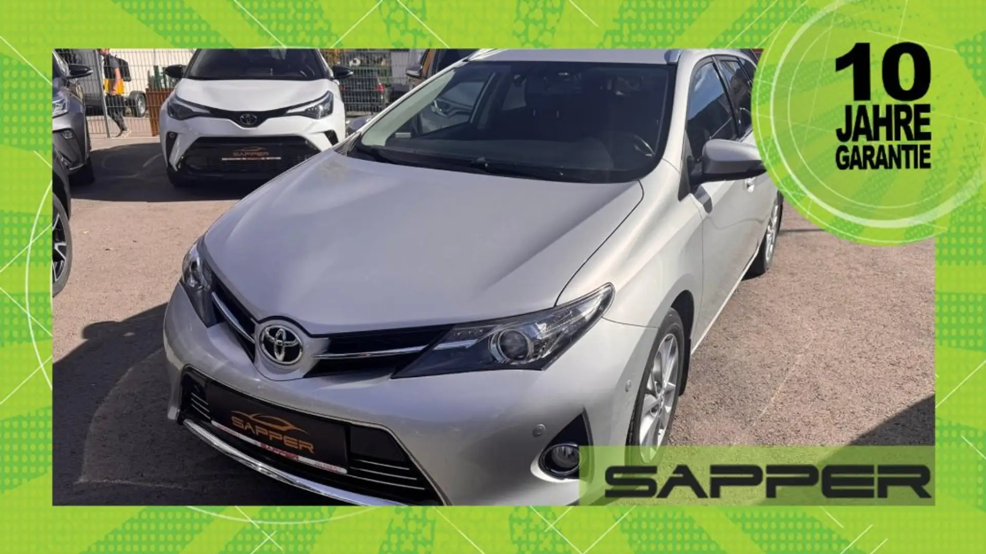 Toyota Auris TS 2,0 D-4D Lounge Argent - 1
