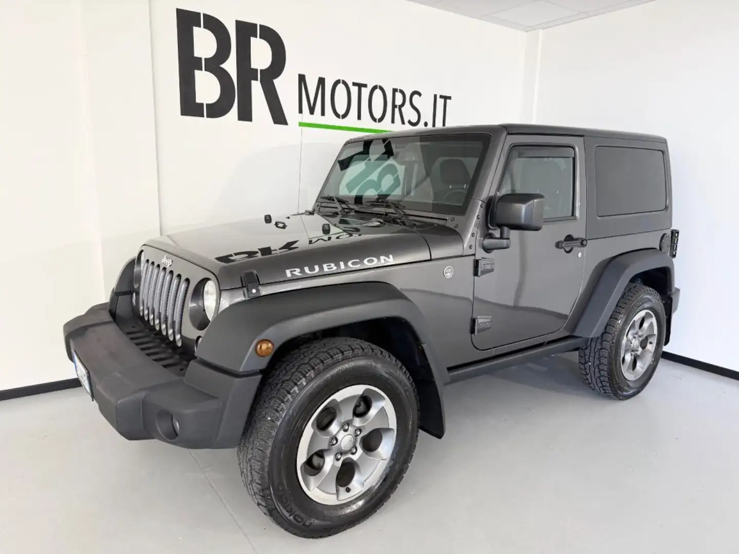 Jeep Wrangler 2.8 CRD DPF Rubicon Auto E6 Grigio - 1