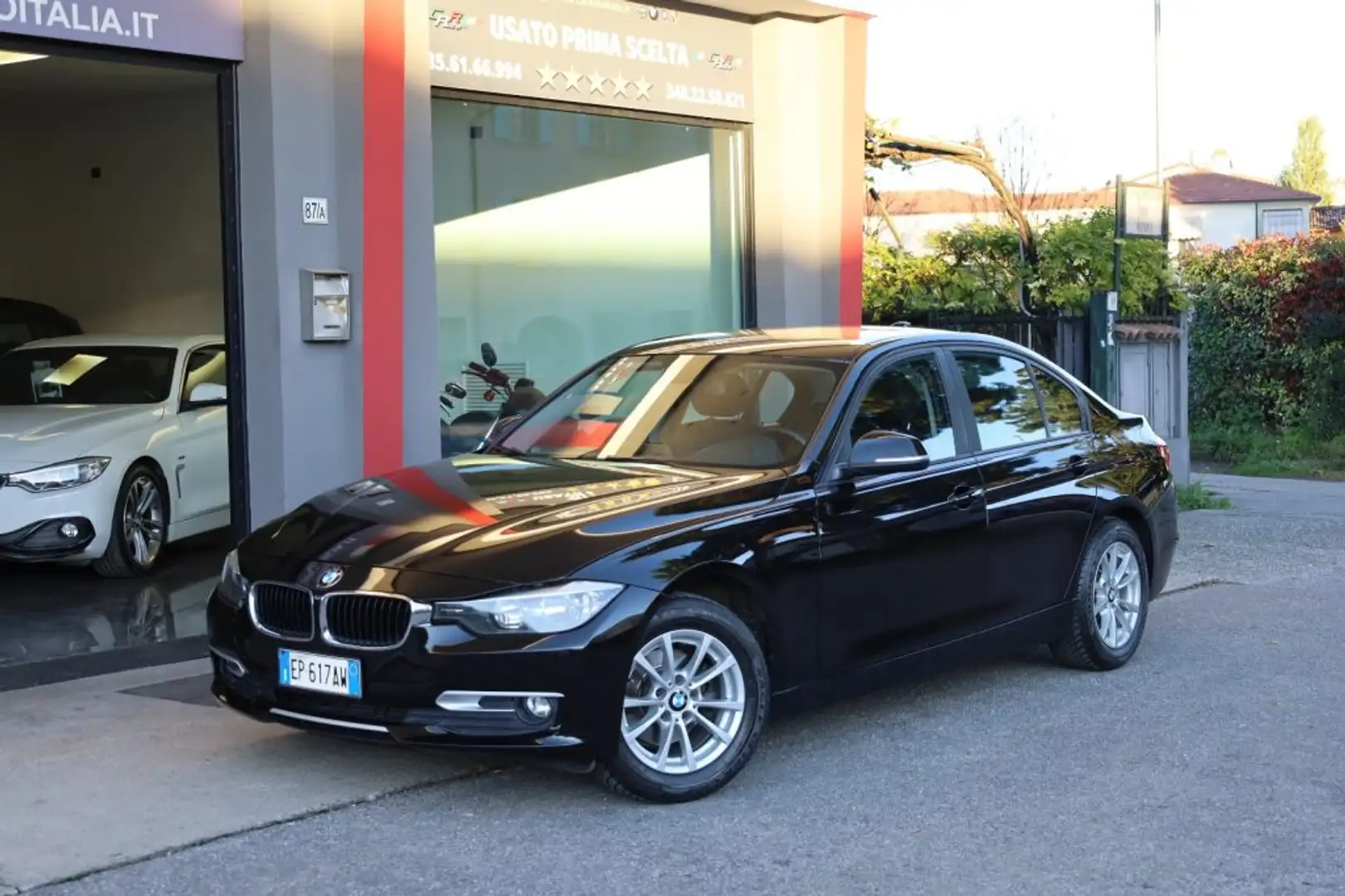 BMW 316 d 2.0 TDI Berlina UniPropietario per NEOPATENTATI Czarny - 1