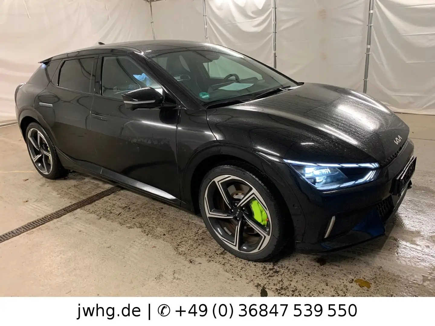 Kia EV6 GT 4WD 21" HeadUp ACC Wärmep 4xSiHz LED Navi Schwarz - 2