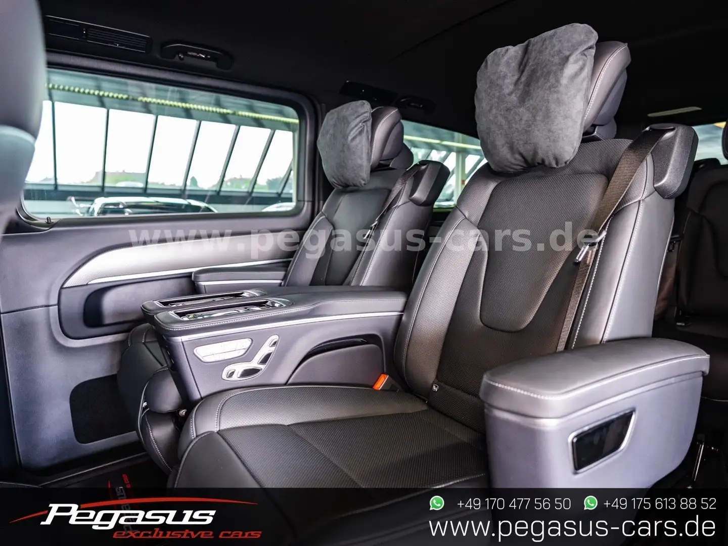 Mercedes-Benz V 300 d extralang EXCLUSIVE*4MATIC*AIRMATIC*VIP* Noir - 2