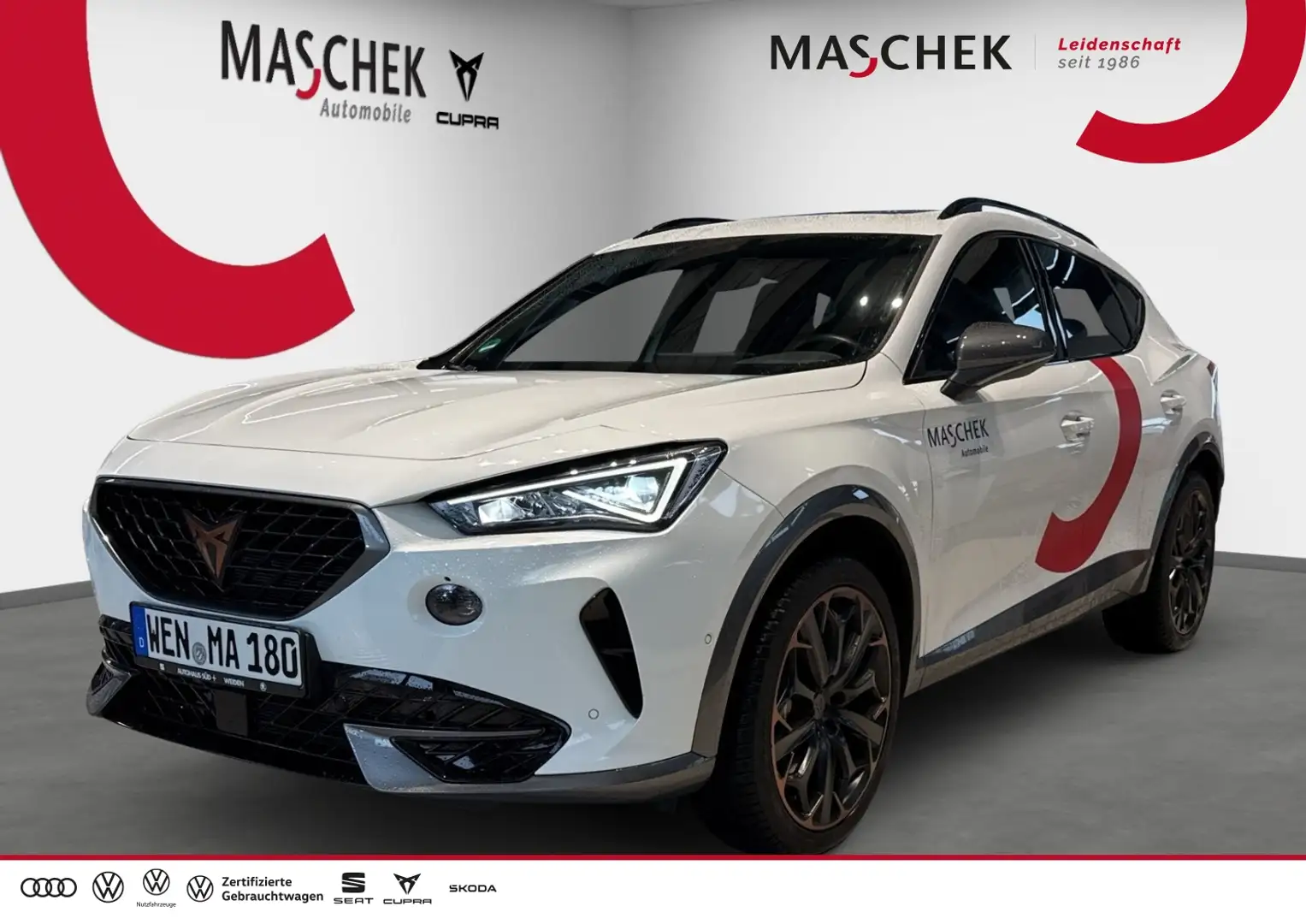CUPRA Formentor VZ Brembo Pano BEATS Kamera FullLink Weiß - 1