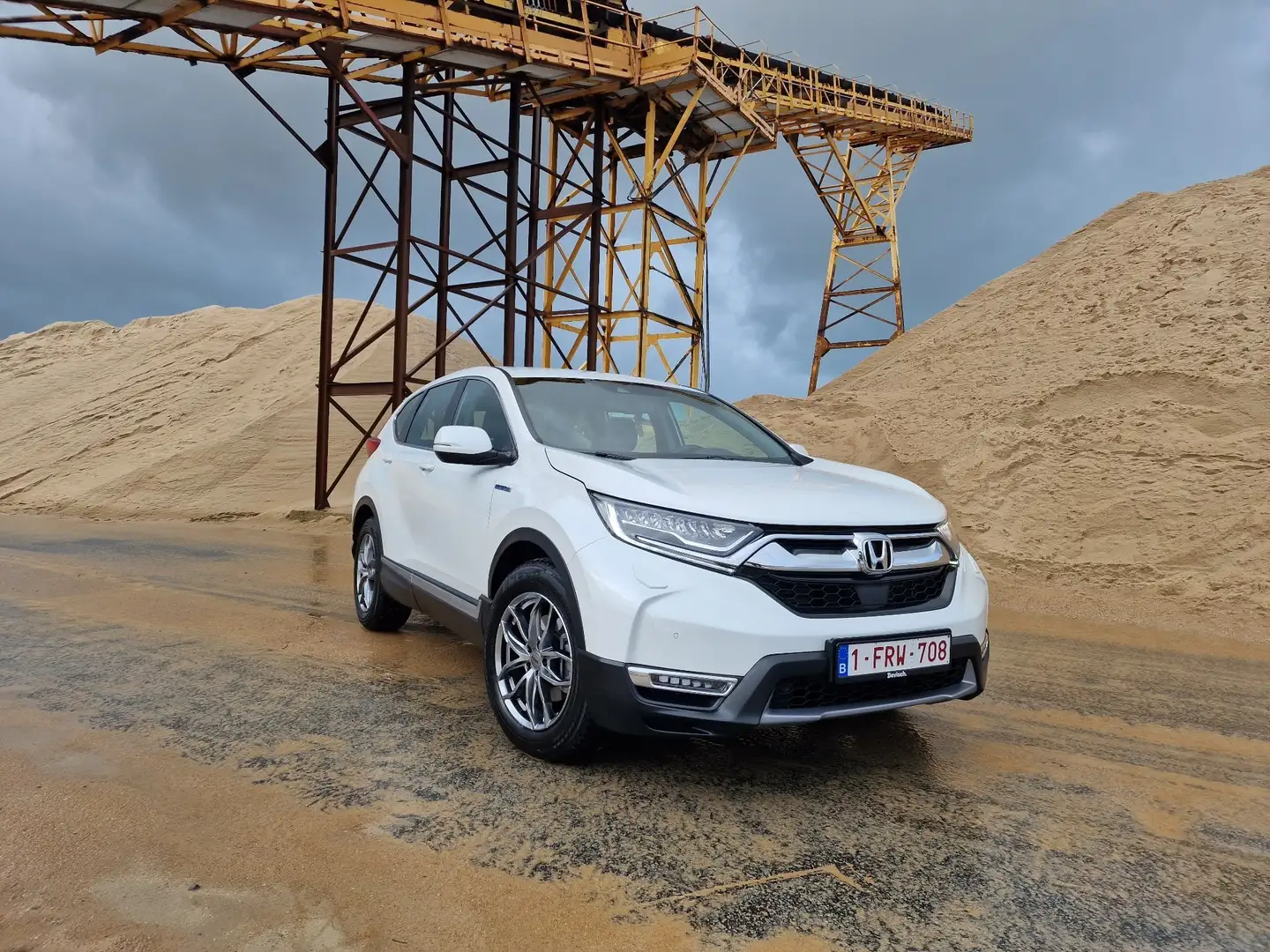 Honda CR-V Blanc - 1