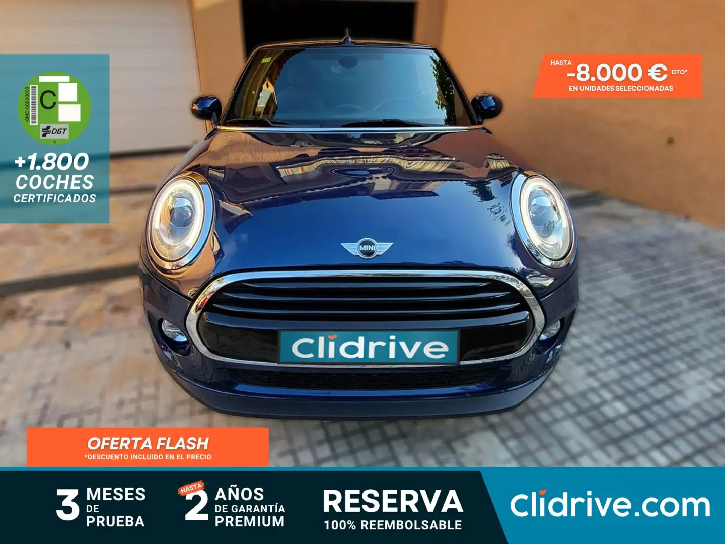MINI Cooper D Cabrio Kék - 1