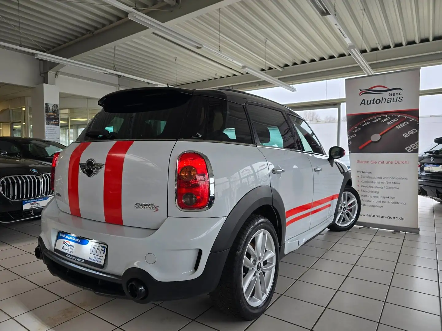 MINI Cooper S Countryman "Rally" Xenon Teilleder Weiß - 2