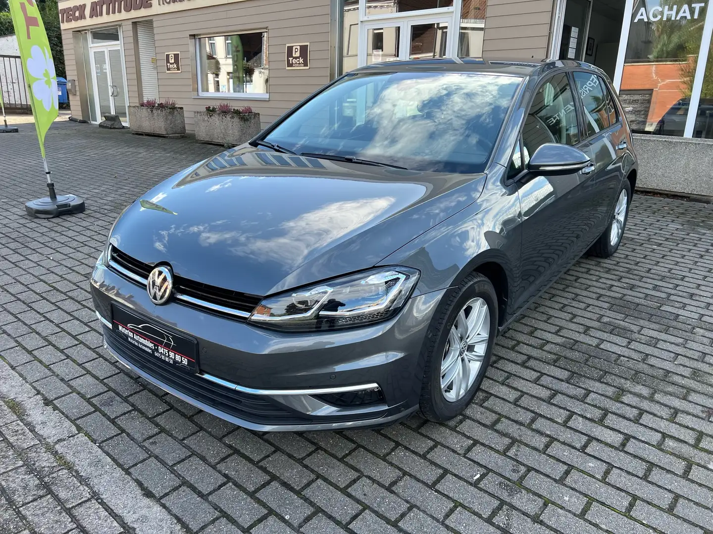 Volkswagen Golf 1.5 TSI DSG Highline,Gps+Cam+Carplay+Phare Led, Gris - 1