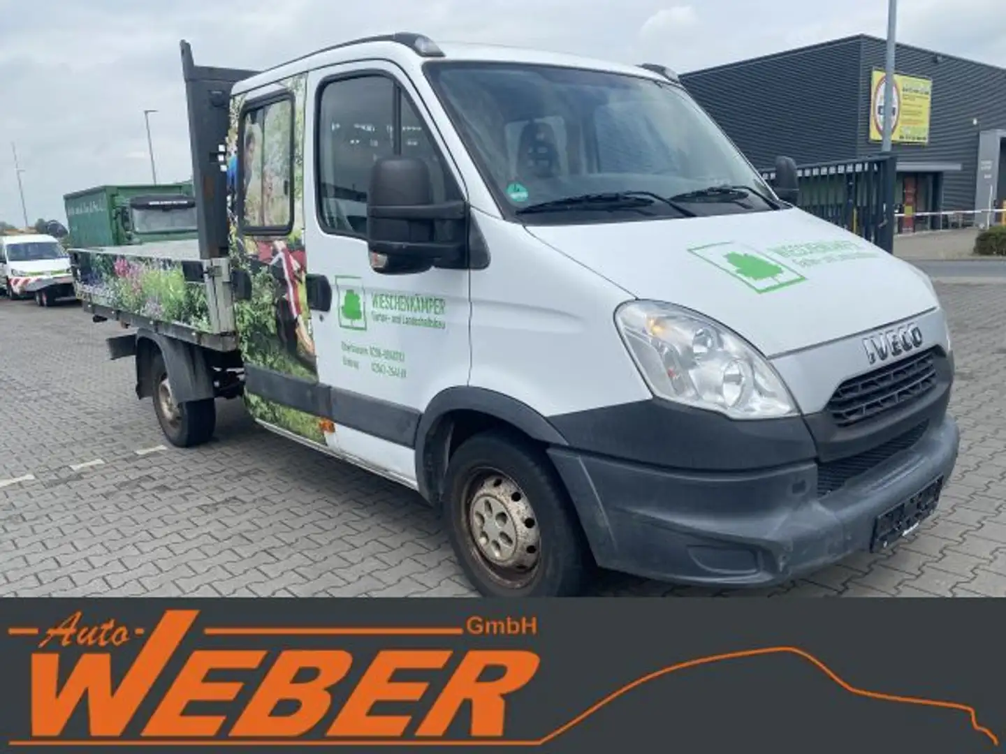 Iveco Daily 29L11 Pritsche DoKa Standheizung AHK 3,3t Білий - 2