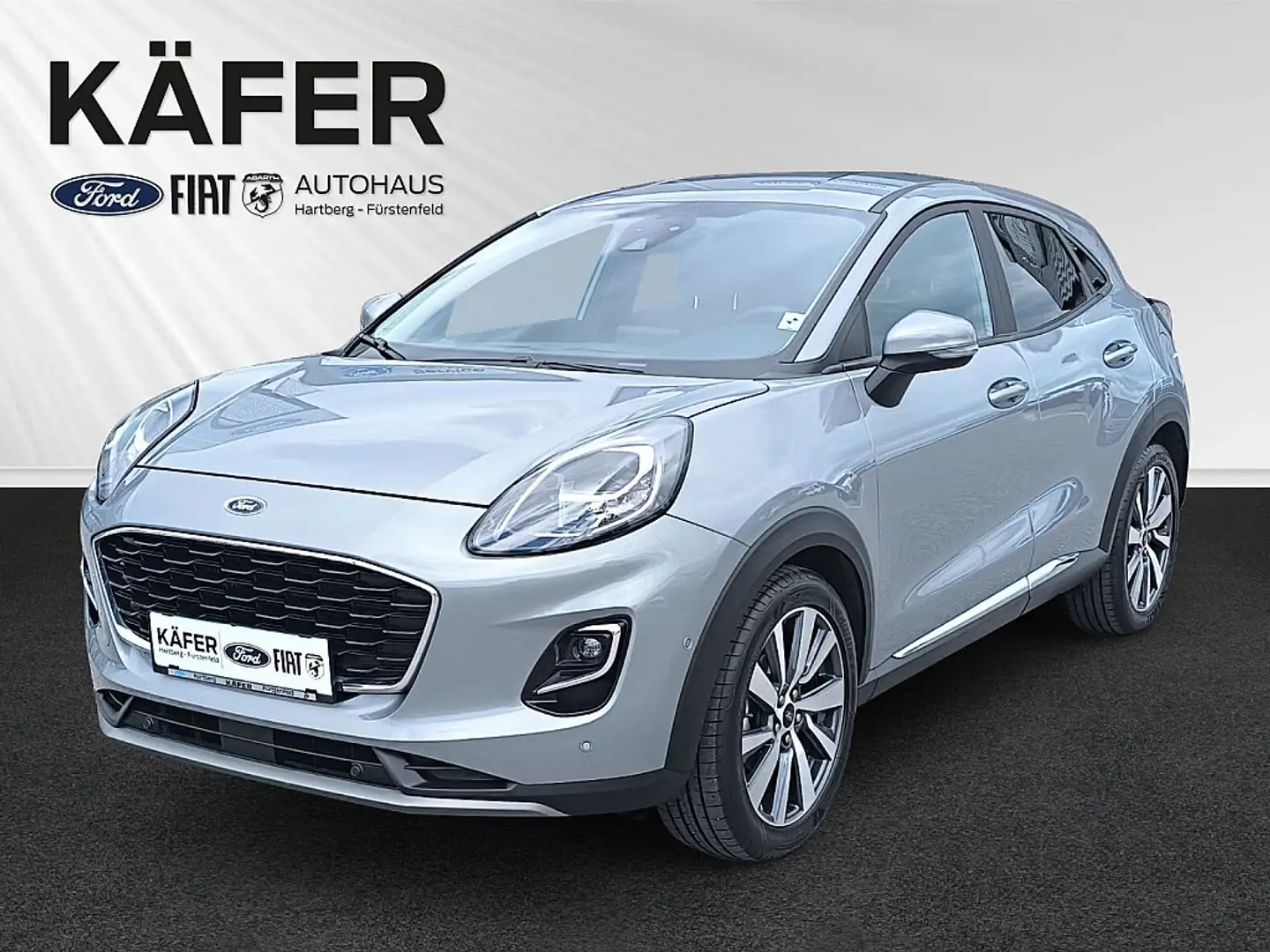 Ford Puma 1,0 EcoBoost Titanium X Aut. Argent - 1