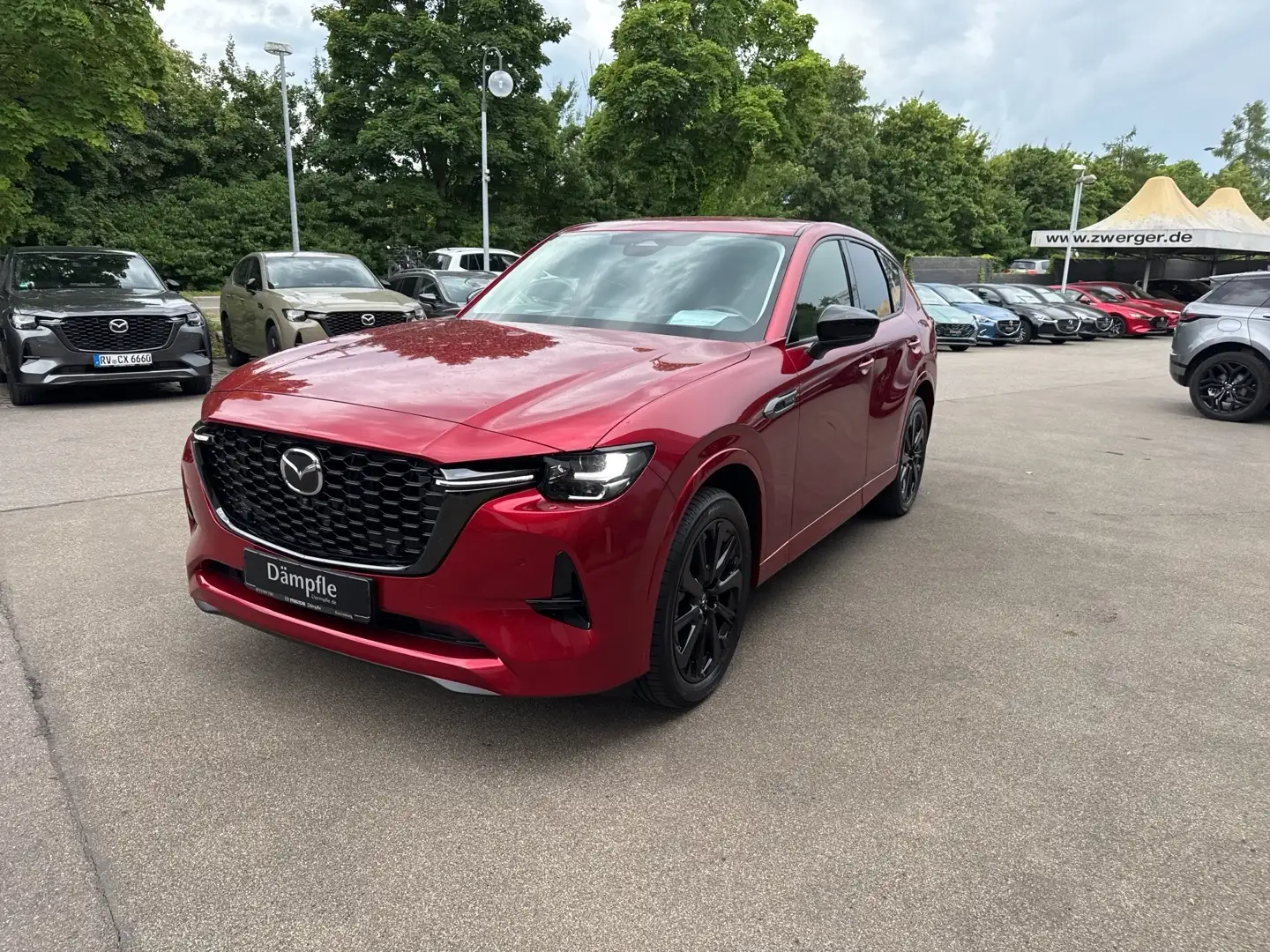 Mazda CX-60 2.5L e-Skyactiv PHEV Homura Hybrid AWD Rouge - 2