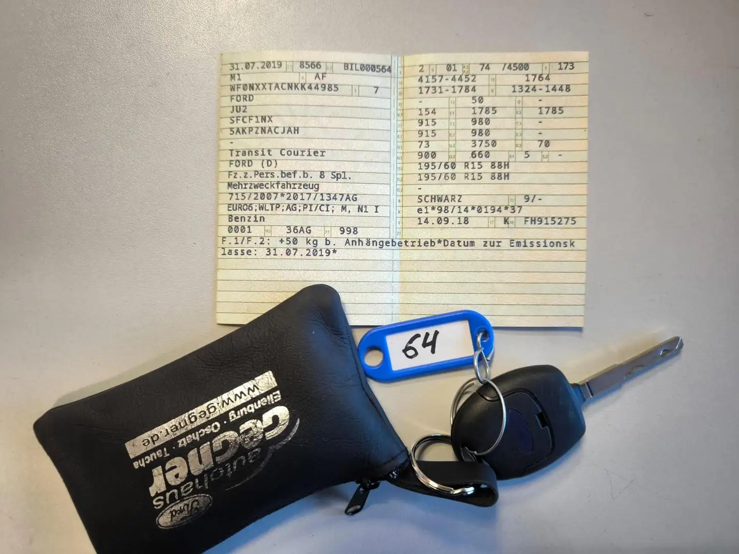 Ford Transit Courier Kombi Trend 1.0i 5 Sitzer Unfall Negru - 2