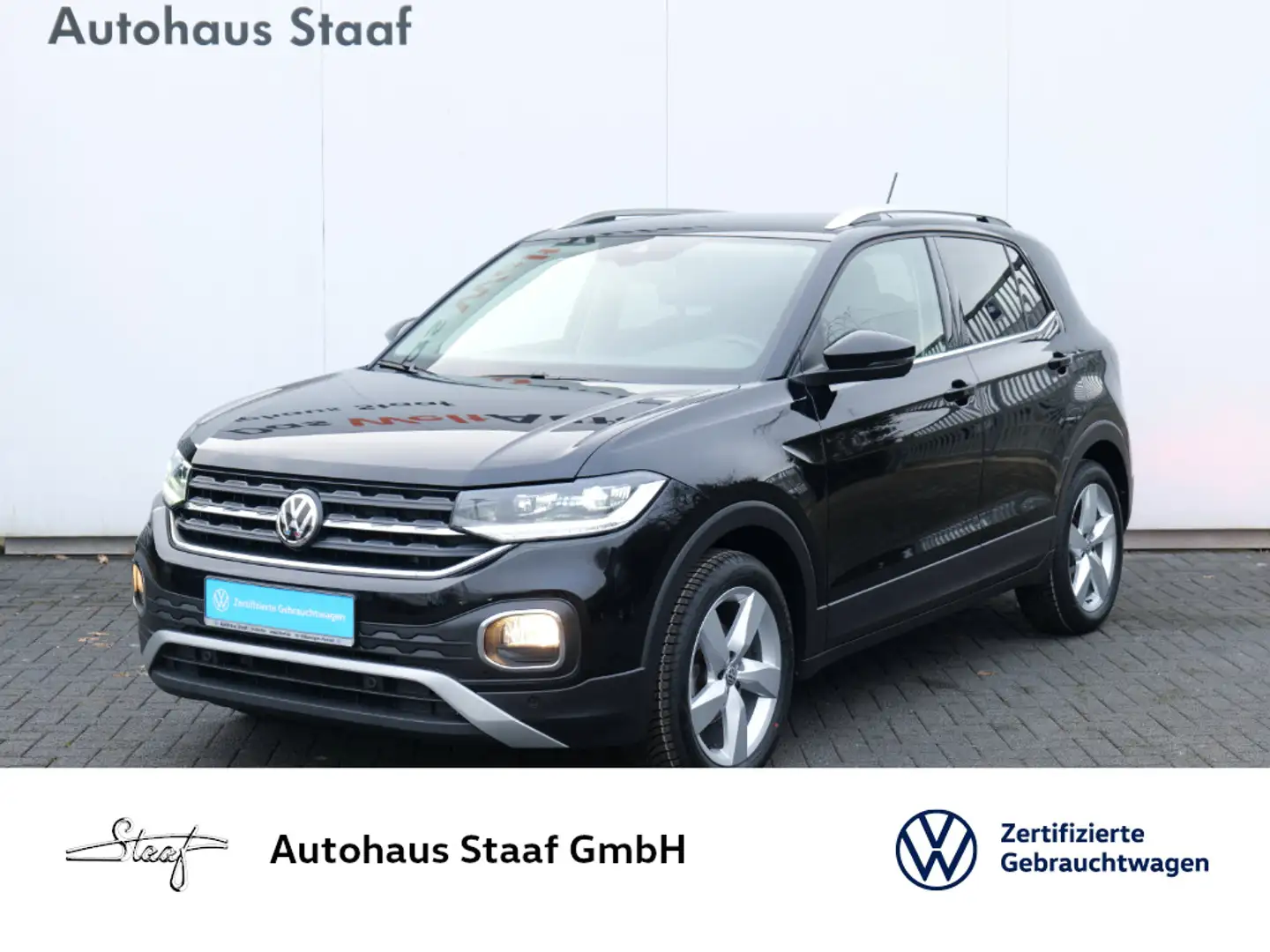 Volkswagen T-Cross Style 1.0 TSI 110PS DSG Schwarz - 1