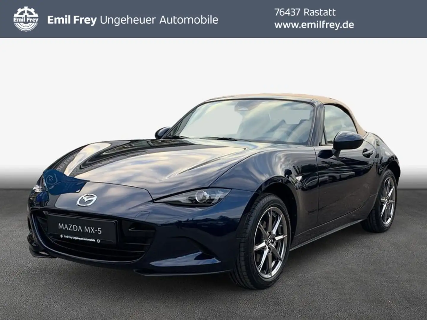 Mazda MX-5 ST SKYACTIV-G 1.5 Kazari 97 kW, 2-türig Bleu - 1