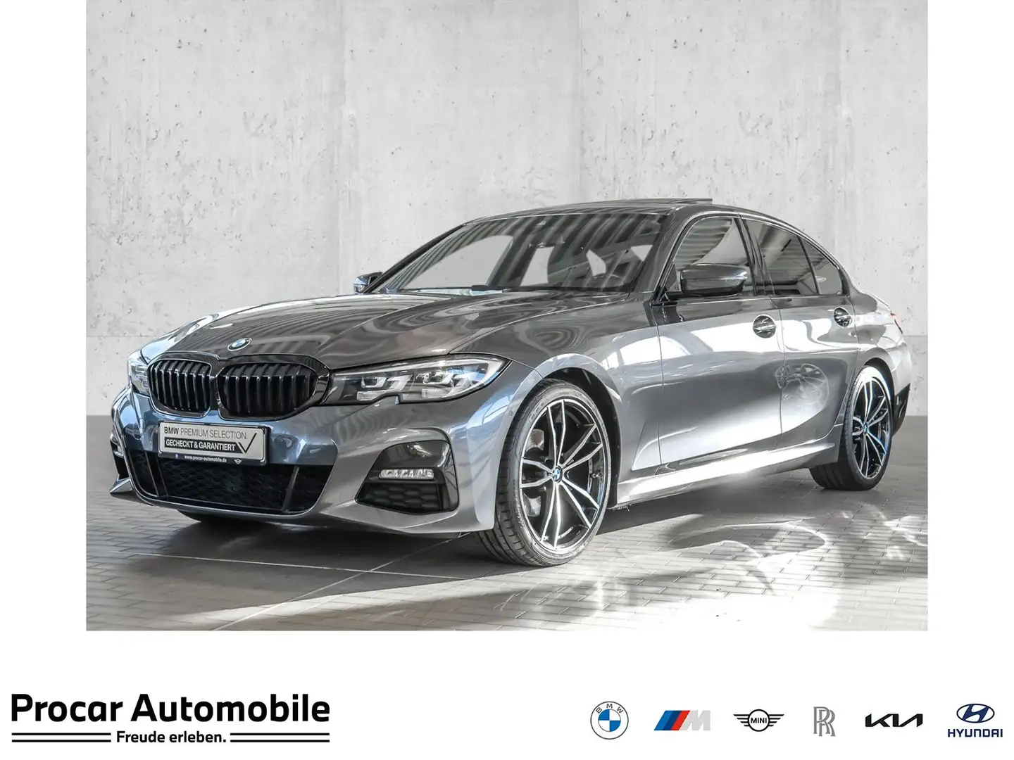 BMW 320 d M-Sport Schiebedach AHK 19"LM Standheiz. Gri - 1