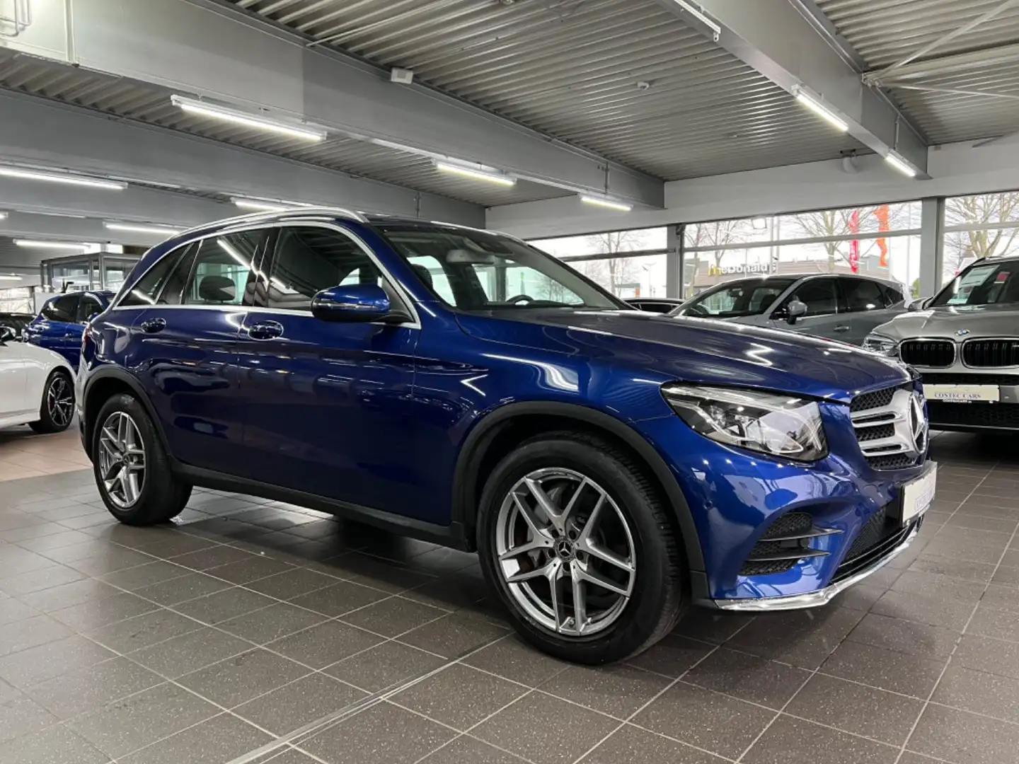 Mercedes-Benz GLC 250 4M AMG Line LED+Park+SH+KeyGo+E-Klappe plava - 2