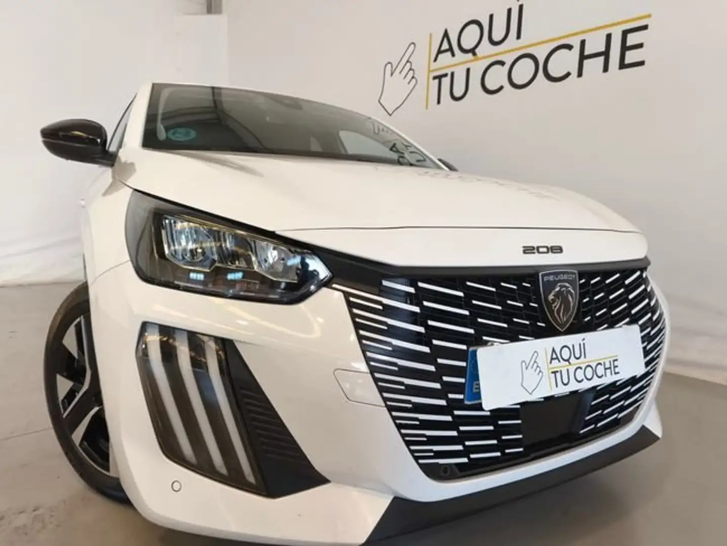 Peugeot 208 Allure Gasolina 100 Blanco - 1