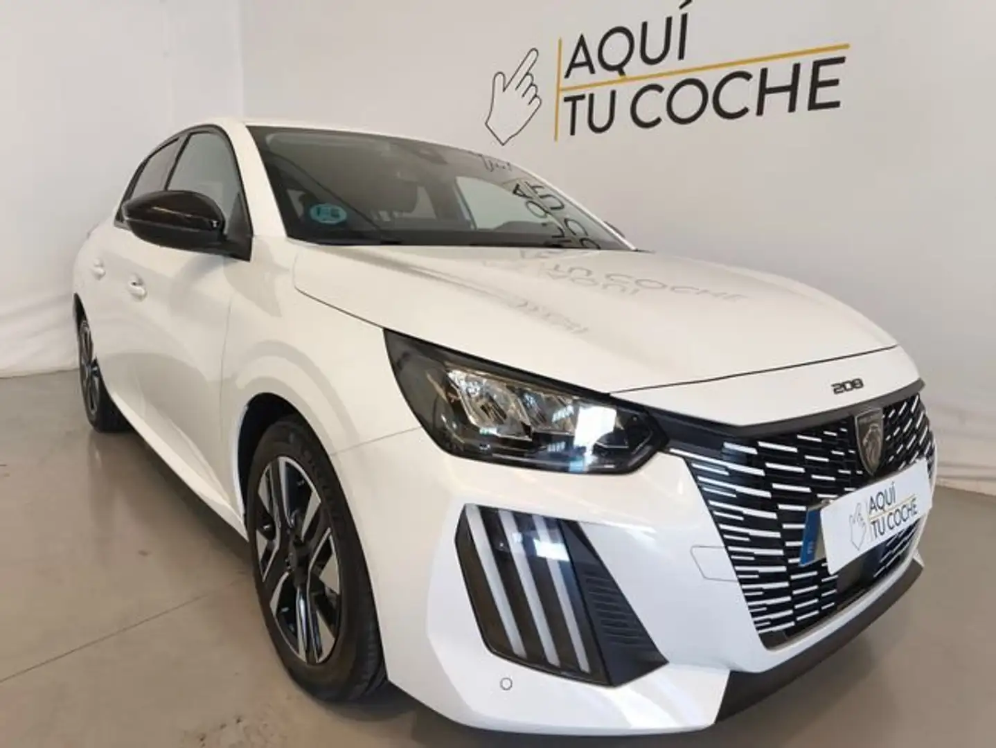 Peugeot 208 Allure Gasolina 100 Blanco - 2