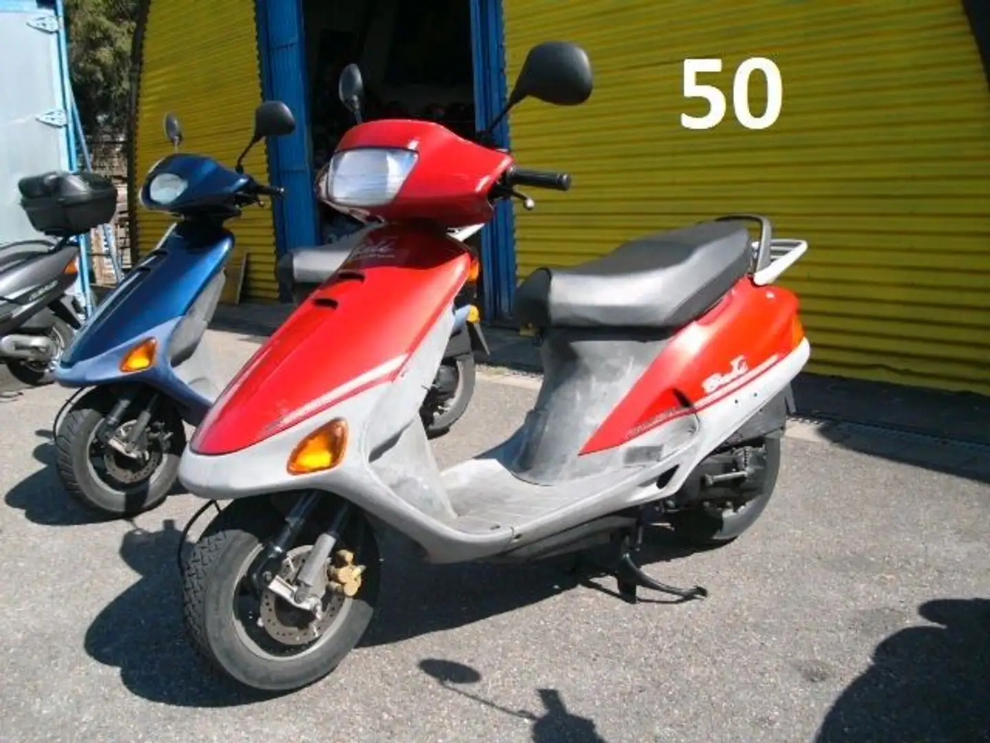 Honda SJ 50 Bali 3. Stück)*80 Gebrauchte Roller* Bianco - 2