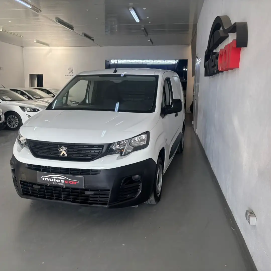 Peugeot Partner 1.6BlueHDI S&S Pro Standard 600kg 100 Blanco - 2