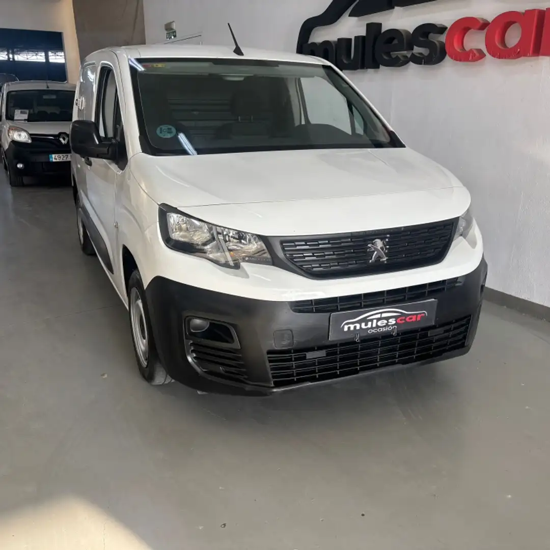 Peugeot Partner 1.6BlueHDI S&S Pro Standard 600kg 100 Blanco - 1