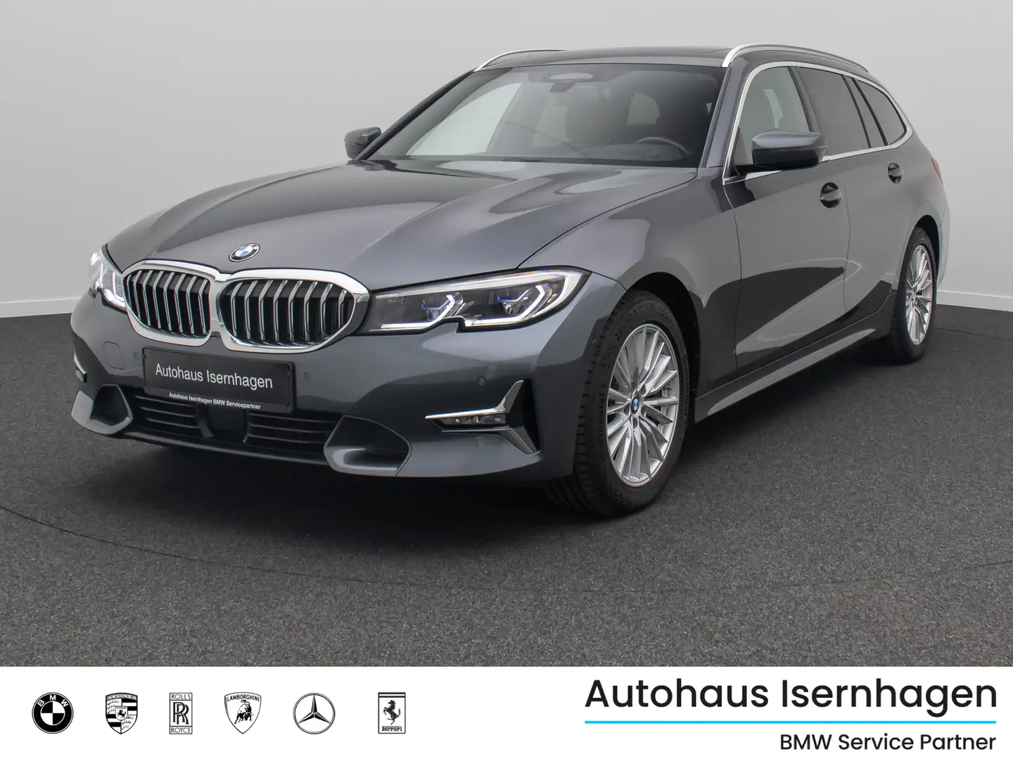 BMW 320 xD Luxury Line Panorama Laser HUD DAB H K Grau - 1