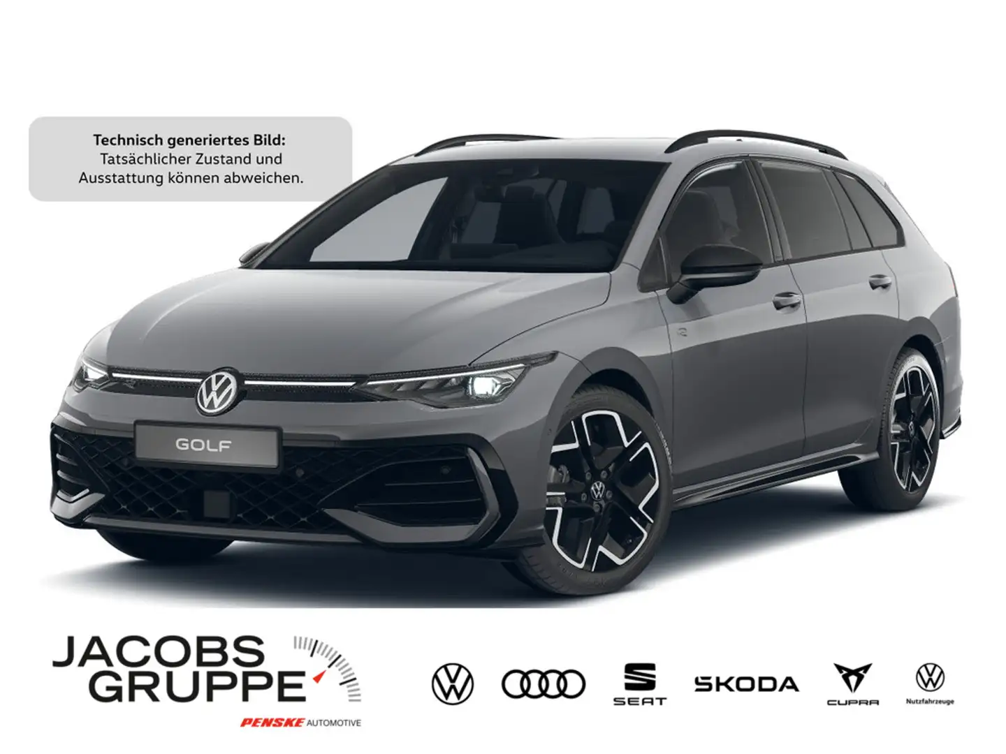 Volkswagen Golf VIII Variant 2.0 TDI R-Line " Black Style " Grau - 1