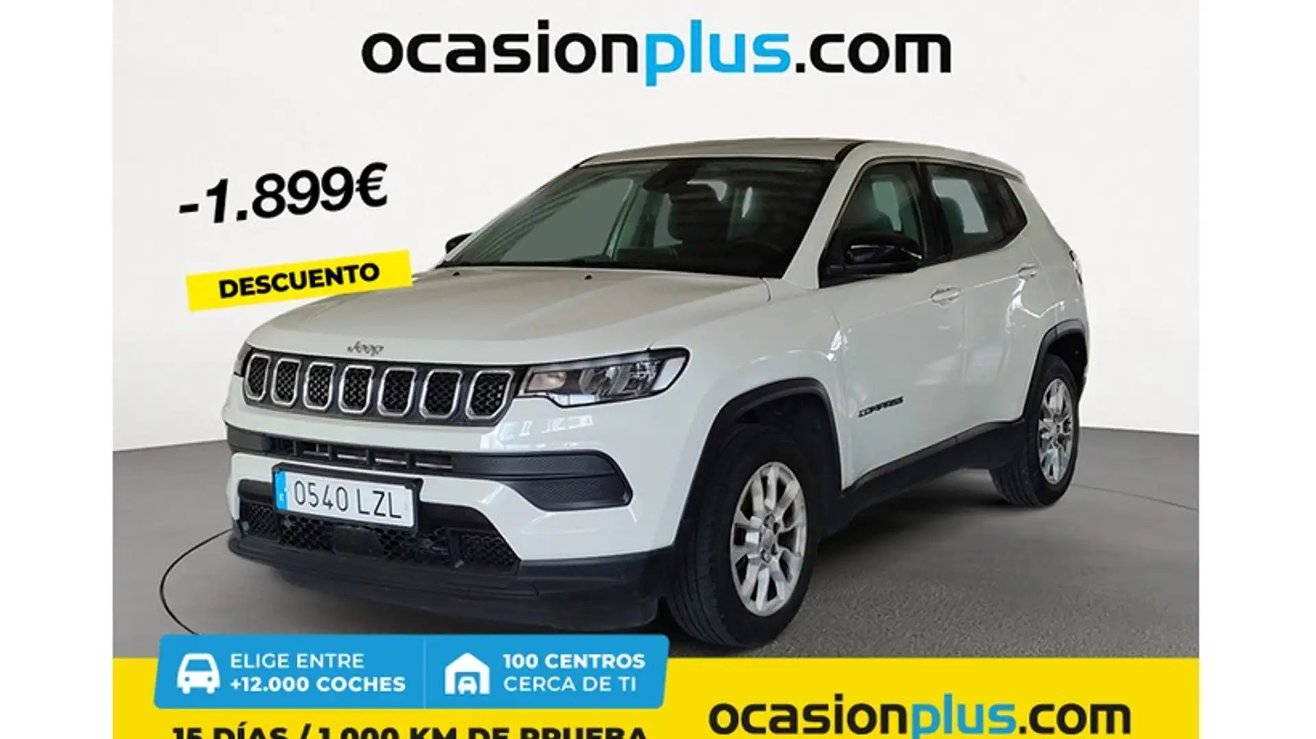 Jeep Compass 1.3 Gse T4 Longitude 4x2 130 Wit - 1