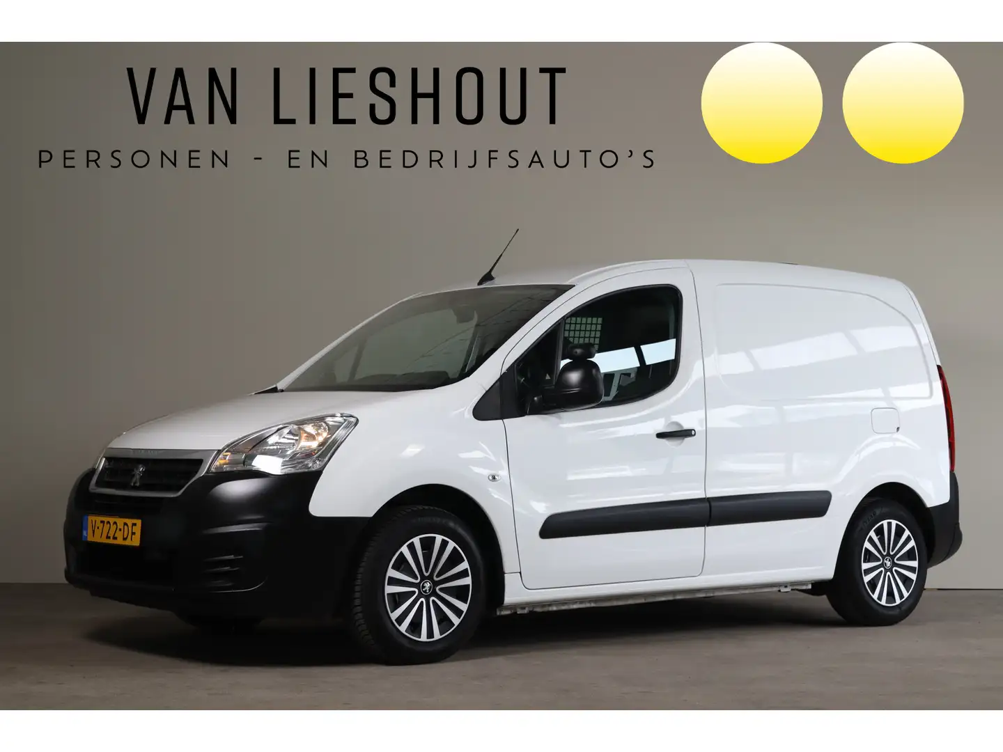 Peugeot Partner BPM VRIJ!! 1.6 HDi 100 Première MARGE AUTO!!!! Wit - 1