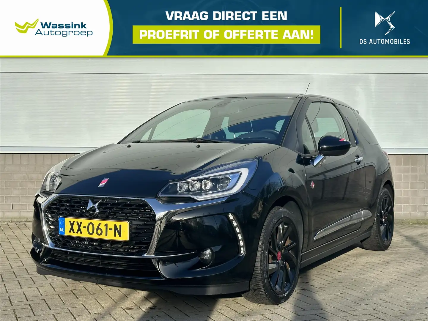 DS Automobiles DS 3 110pk Automaat Performance Line | Climate Control Zwart - 1