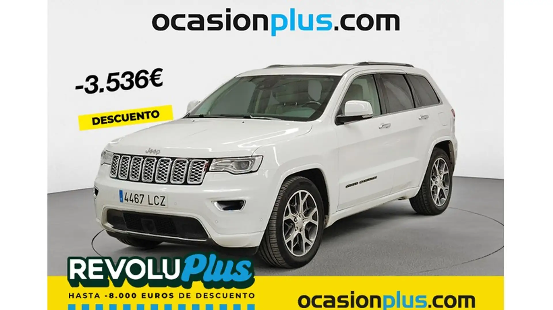 Jeep Grand Cherokee 3.0 Multijet Overland Aut. 184kW Blanco - 1