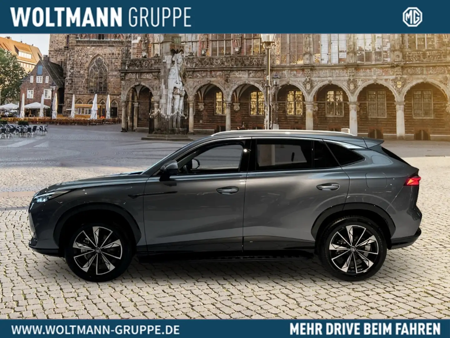MG HS PHEV Luxury Automatik- FINANZIERUNGSANGEBOT! Grijs - 2