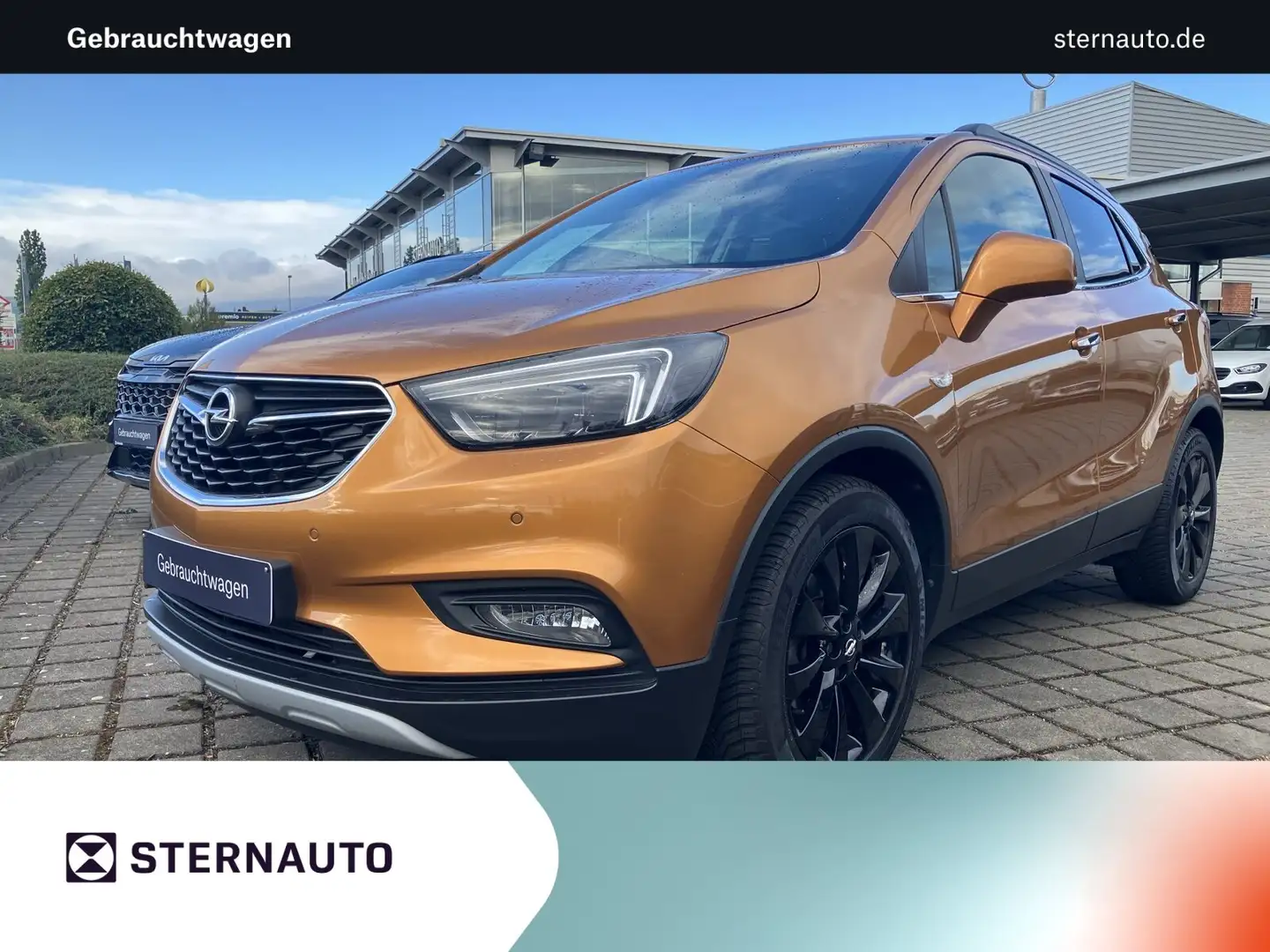 Opel Mokka X Mokka X 1.4 Turbo Ultimate Start/Stop Navi/Klima Oranje - 1