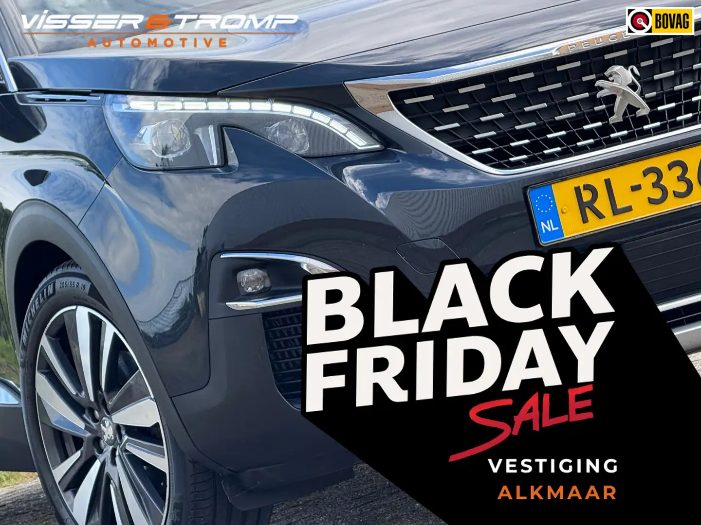 Peugeot 3008 1.2 PureTech 130pk Allure - Hurricane - 19''/Carpl Grijs - 1