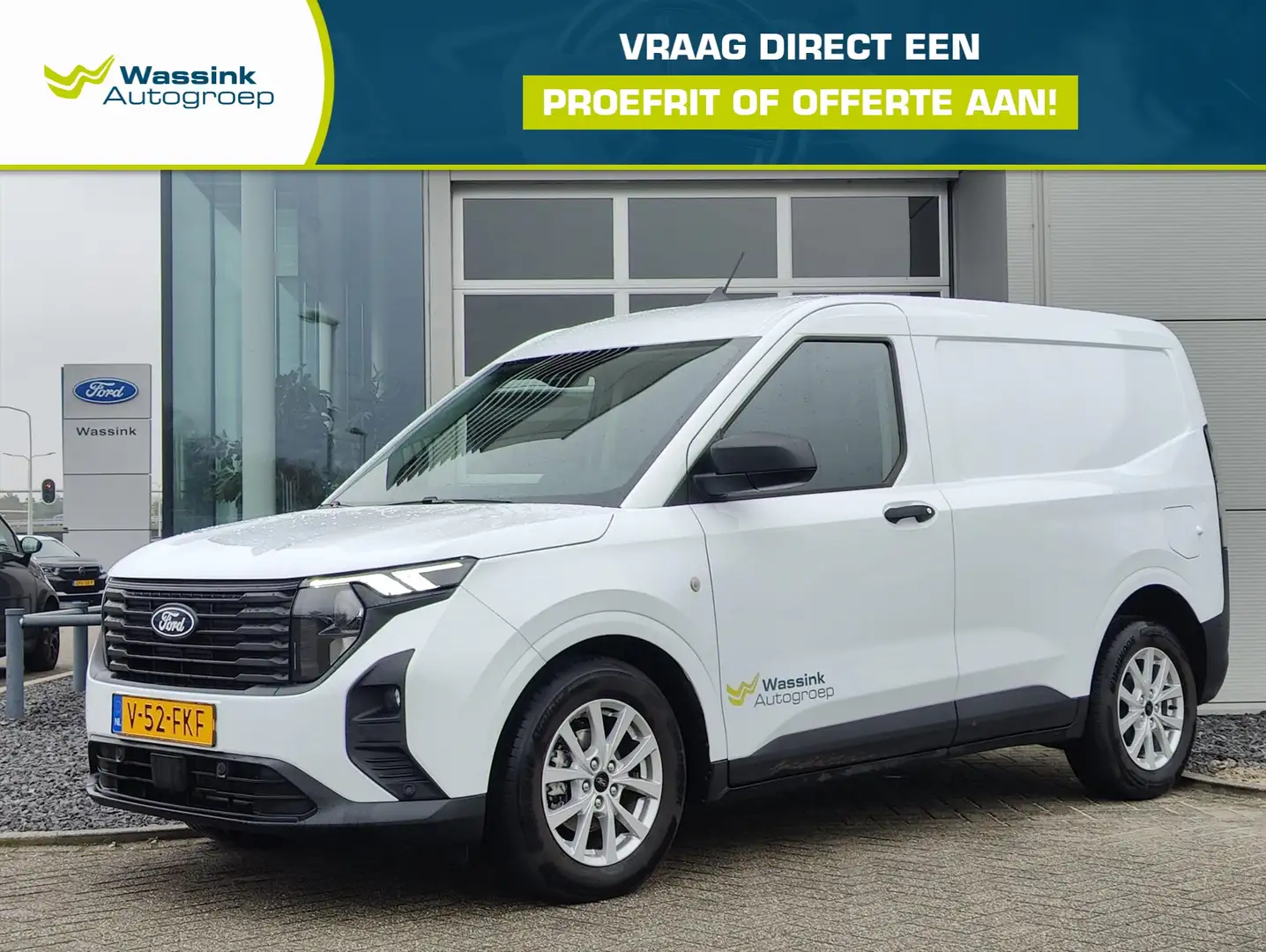 Ford Transit Courier 1.5 100pk Trend | Camera | Airco | Wit - 1