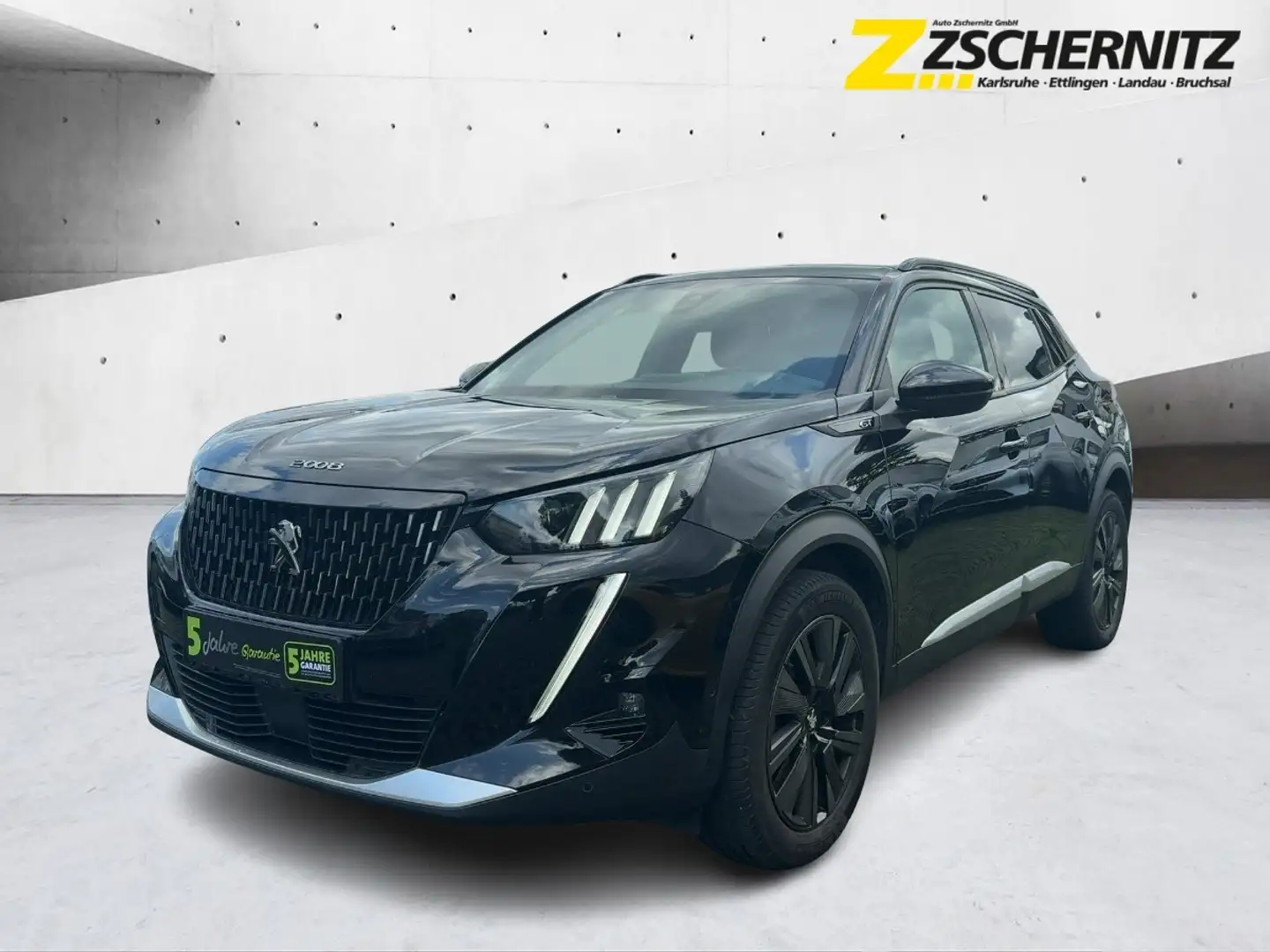Peugeot 2008 1.2 PureTech 155 GT Navi*LED*Sitzh.*KlimaA Zwart - 1