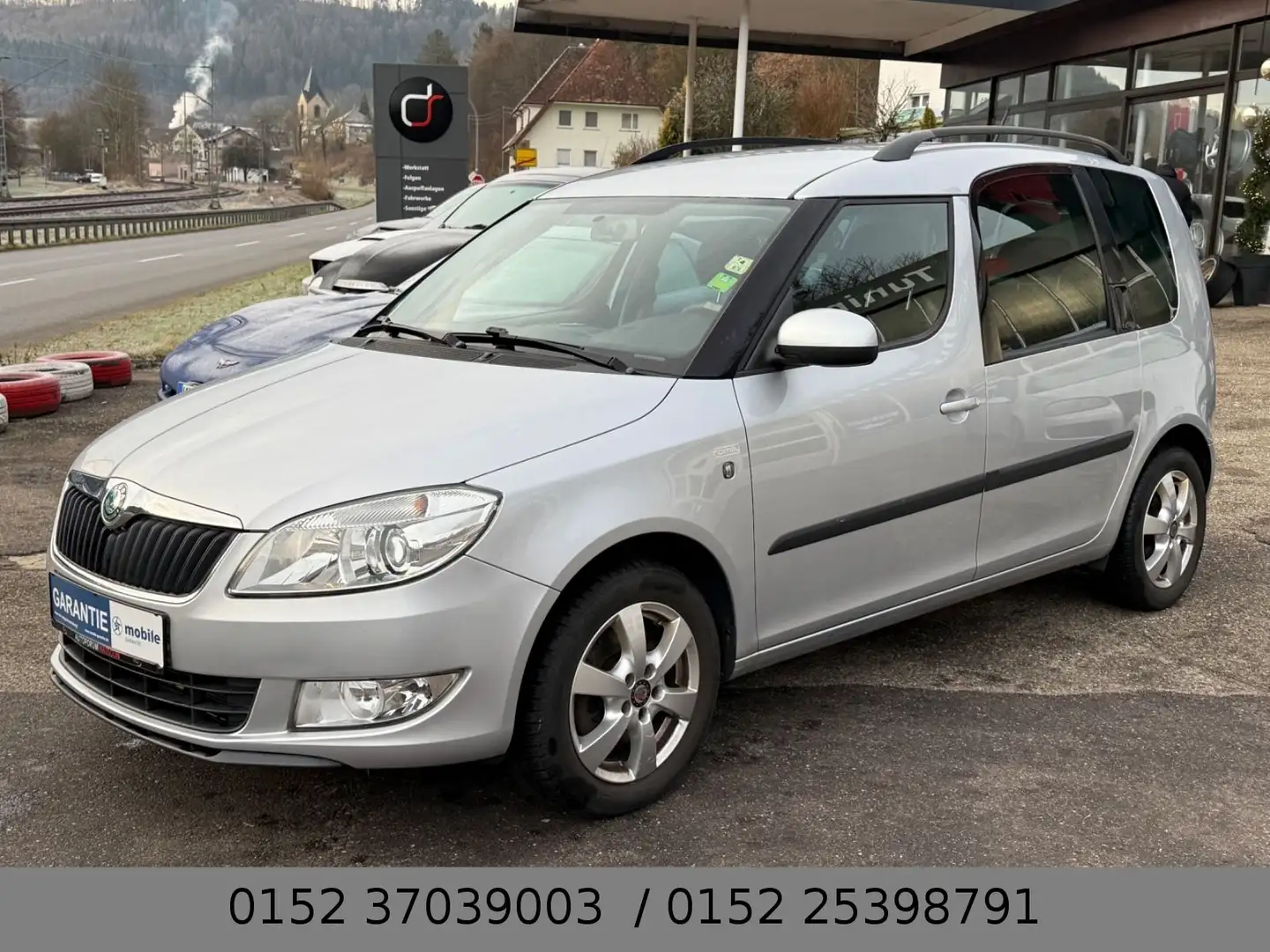 Skoda Roomster Family, Garantie Tüv AUTOMATIK AHK Silber - 1