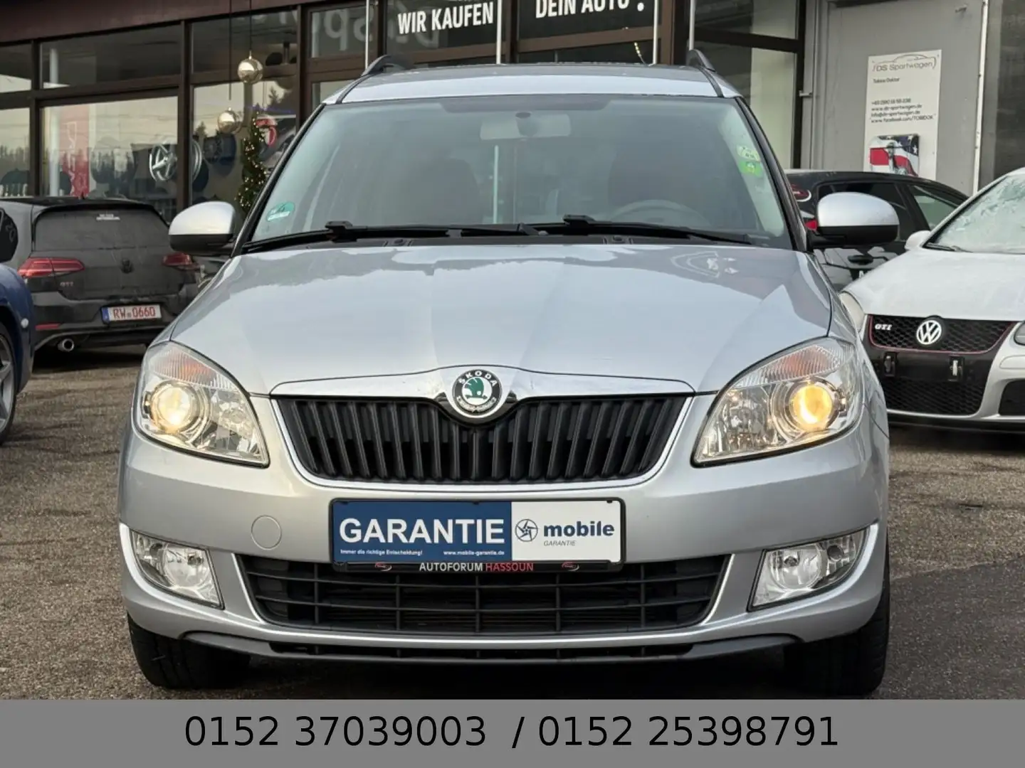 Skoda Roomster Family, Garantie Tüv AUTOMATIK AHK Silber - 2