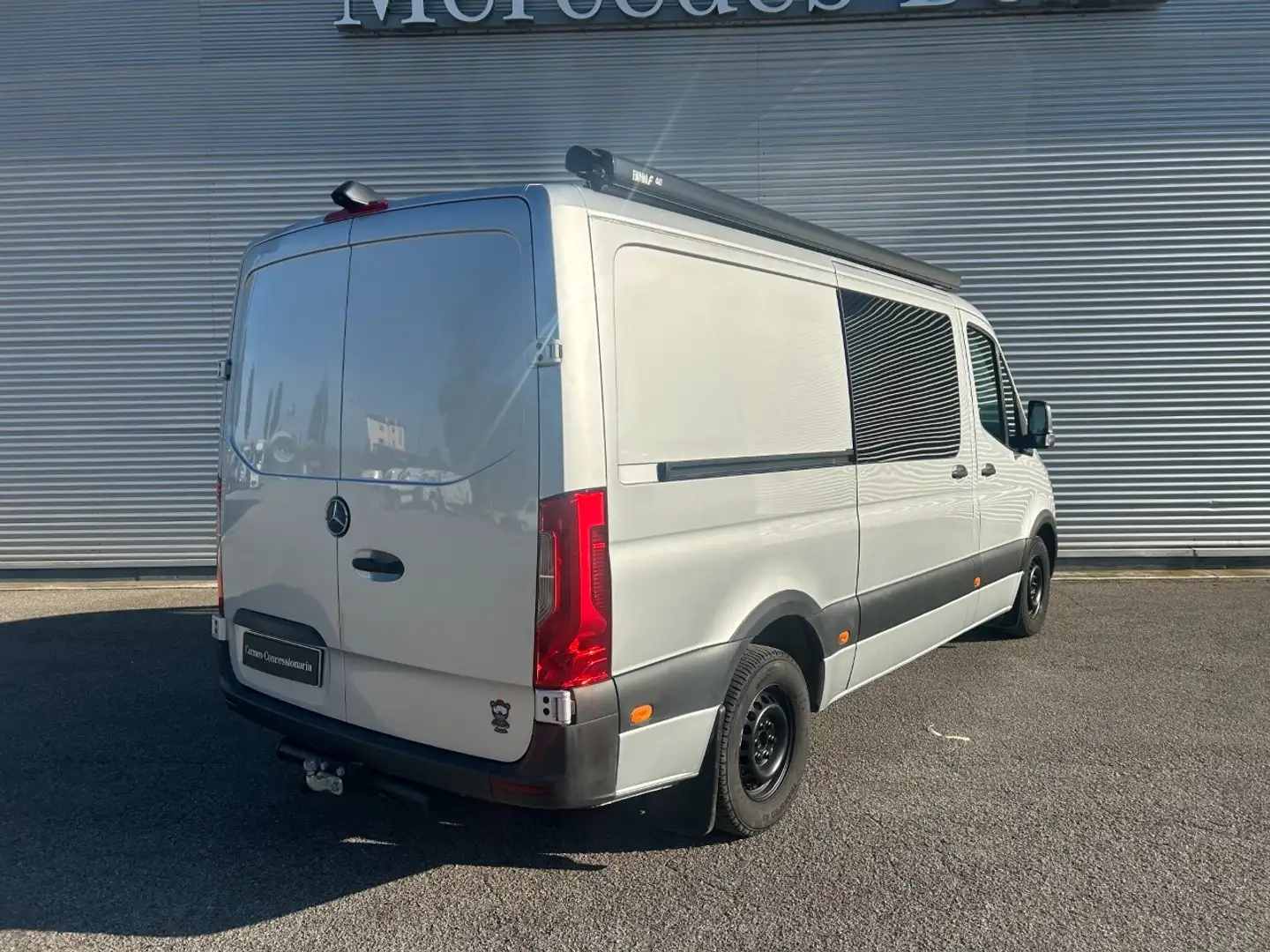 Mercedes-Benz Sprinter 316 cdi(blueTec) K 37/32 EVI Argent - 2