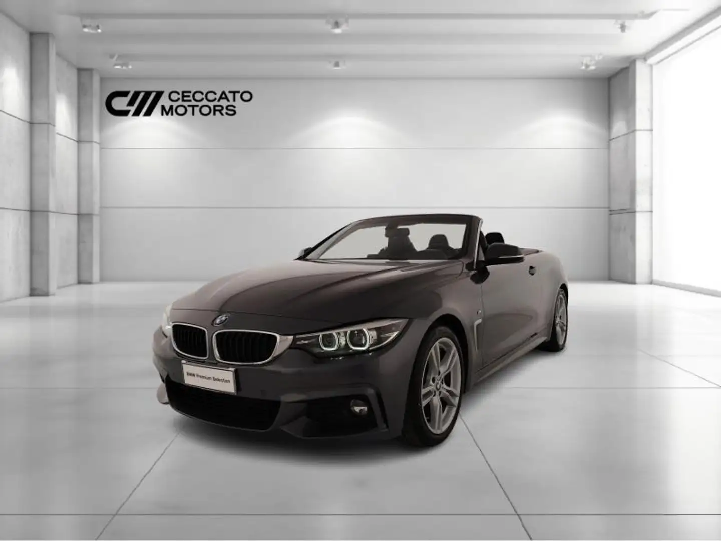 BMW 420 d Cabrio Msport auto Gris - 1