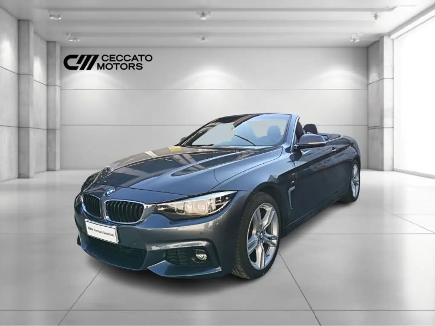 BMW 420 d Cabrio Msport auto Grijs - 1
