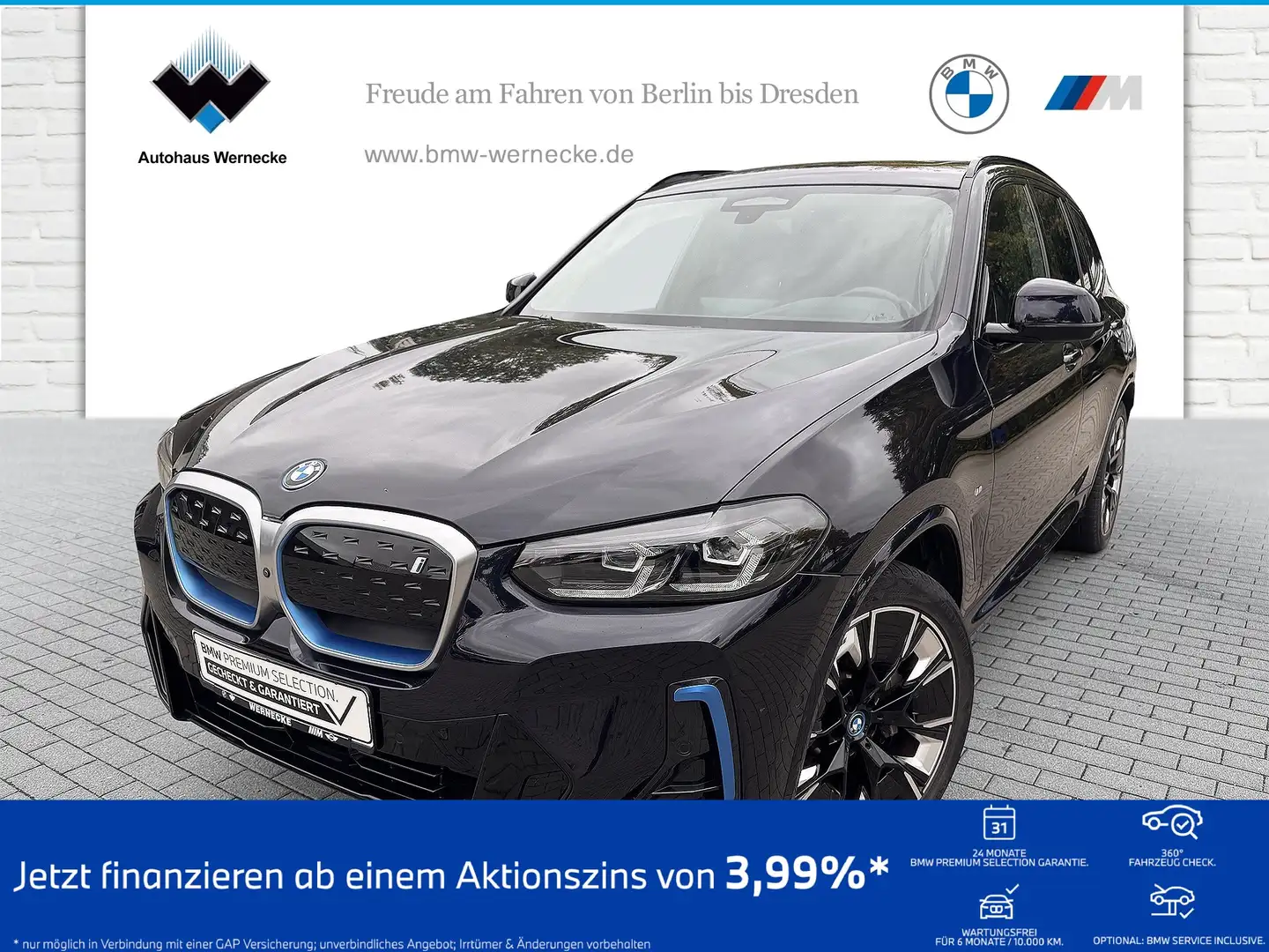 BMW iX3 M Sport Gestiksteuerung Head-Up HK HiFi DAB Noir - 1