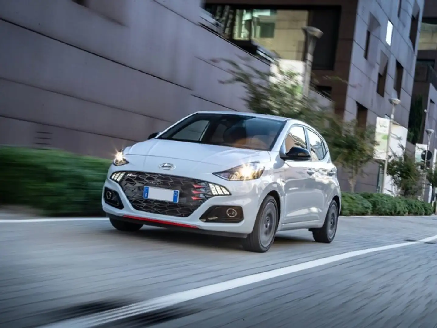 Hyundai i10 1.0 T-GDI N Line Bianco - 1