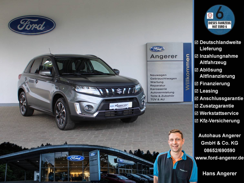 Suzuki Vitara 1.4 Boosterjet Hybrid Allgrip Comfort+ 4x4 LED,Navi,ACC,Pano,RFK,PDC,AHK,8-fach