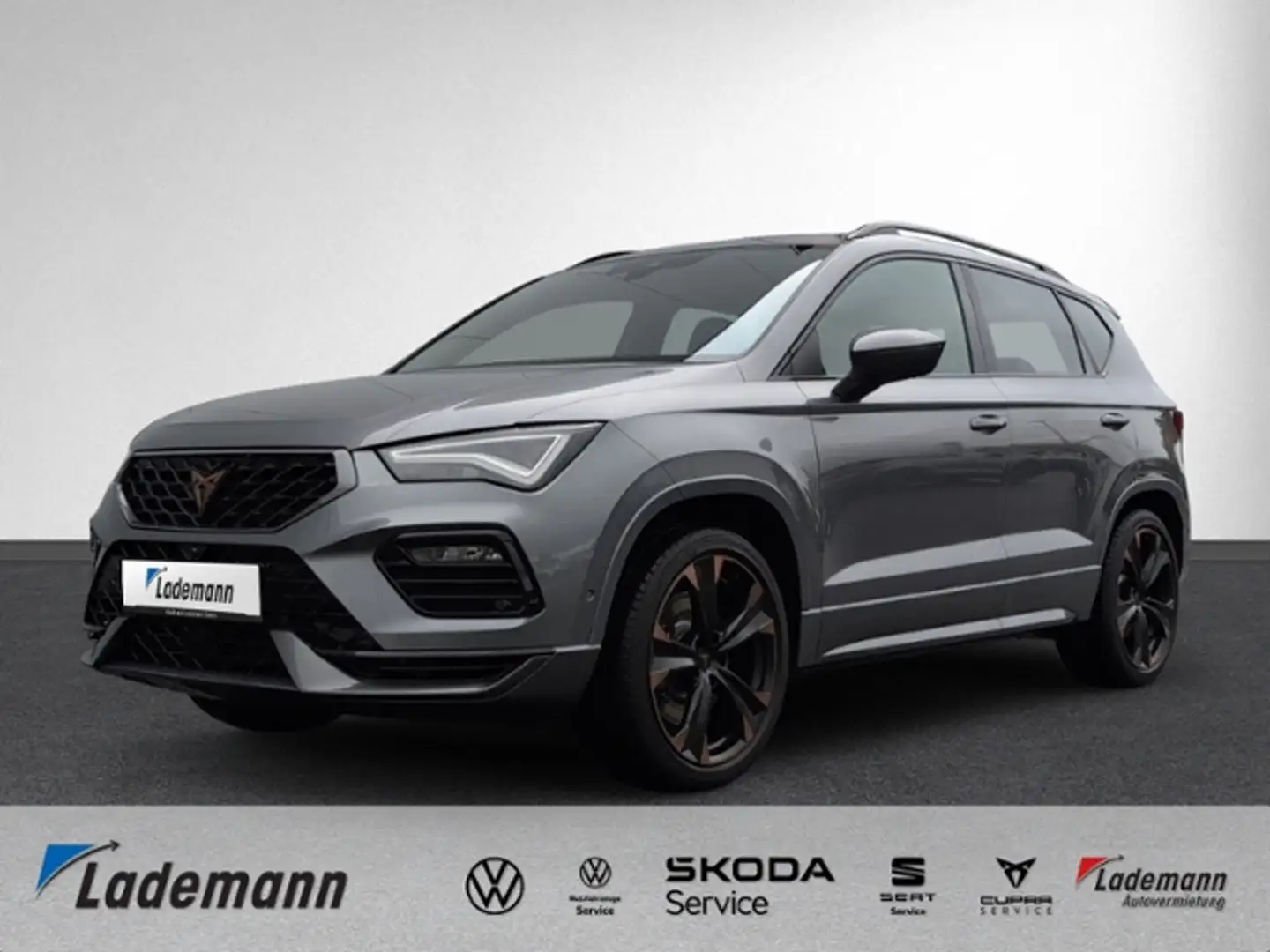 CUPRA Ateca 2.0 TSI 4Drive PANO+LED+NAVI+RFK+ACC+SIHZ+ Grau - 1