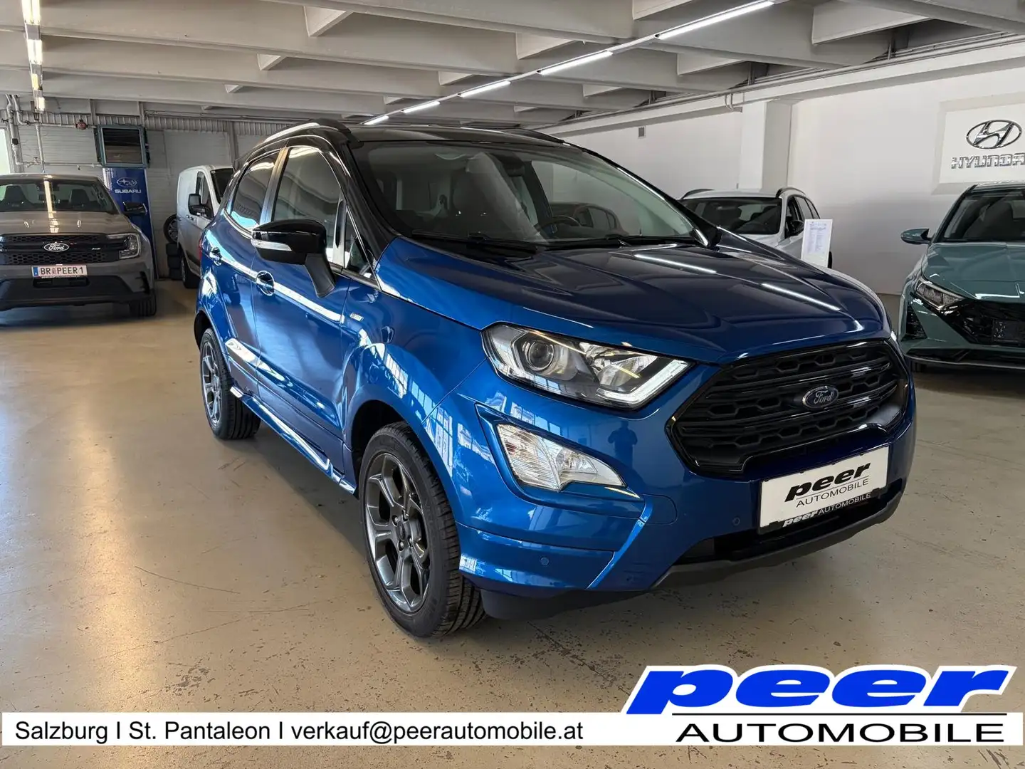 Ford EcoSport EcoSport ST-Line 1.0 EcoBoost 125PS Schalter Blau - 1