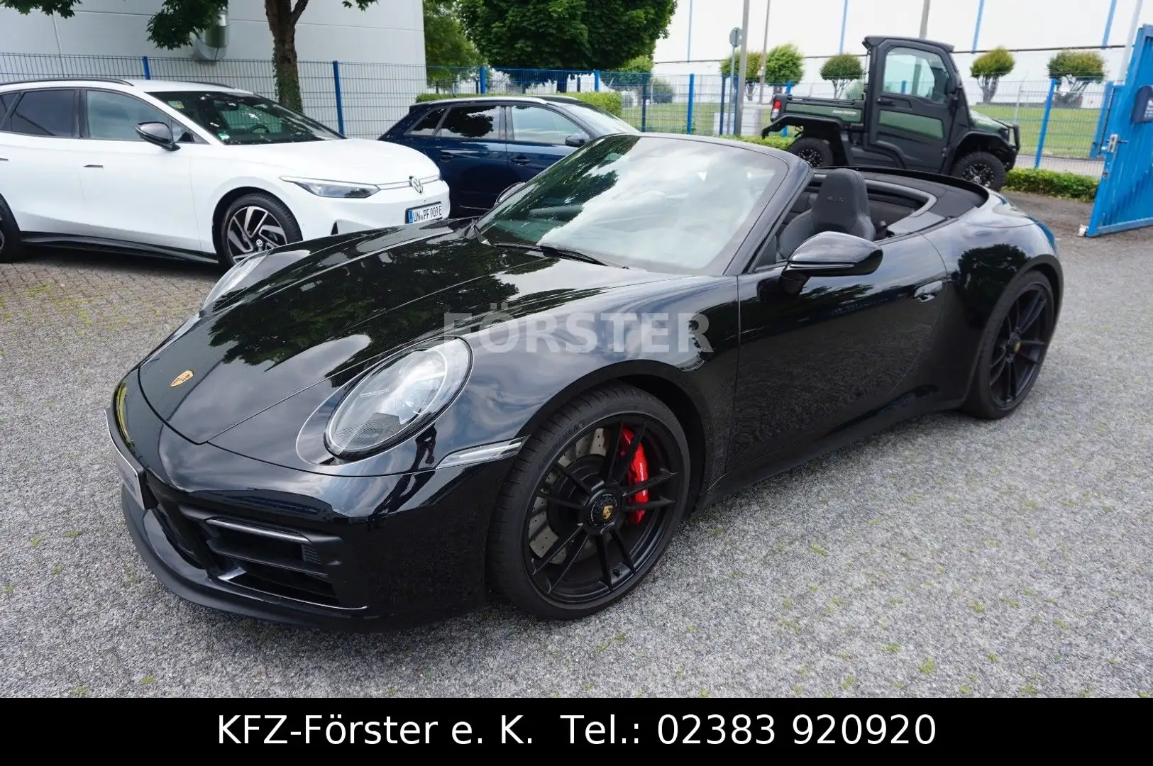 Porsche 911 Carrera GTS Cabriolet 1.Hd 3.Jahre Garantie Noir - 1