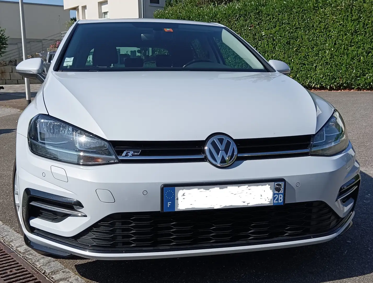 Volkswagen Golf VII 2.0 TDI R-Line 150cv Confortline Business Blanc - 1