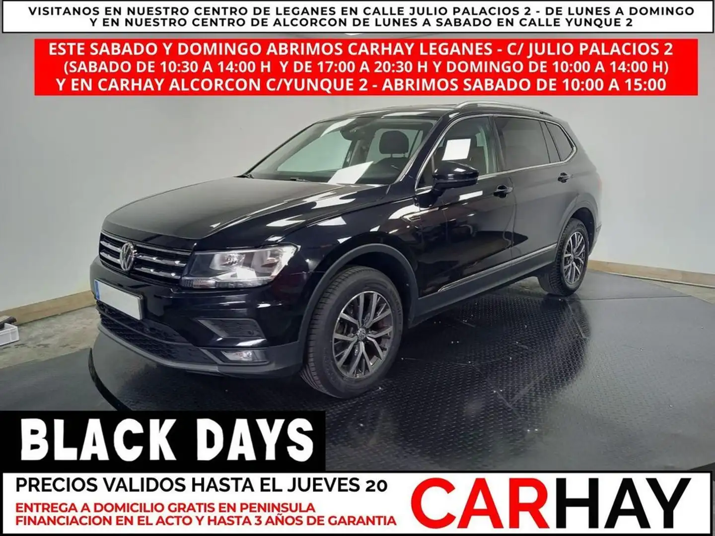 Volkswagen Tiguan Allspace 2.0TDI Sport 4M DSG 110kW Negro - 1