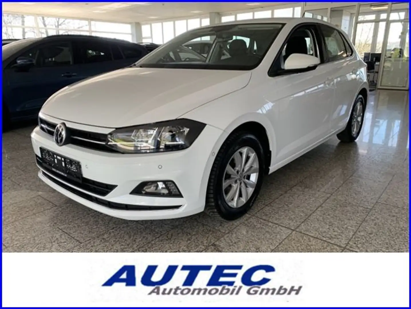 Volkswagen Polo VI Highline 1.0 TSI KAMERA+NAVI+SITZH.+PDC Blanc - 1