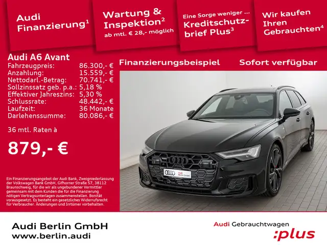 Audi A6 S line 55 TFSI e quattro S tronic